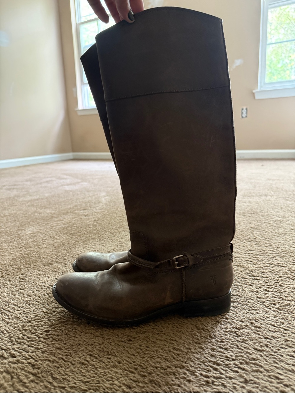 Women’s Tall Brown Leather Boots - Frye